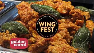 Golden Corral  Wing Fest
