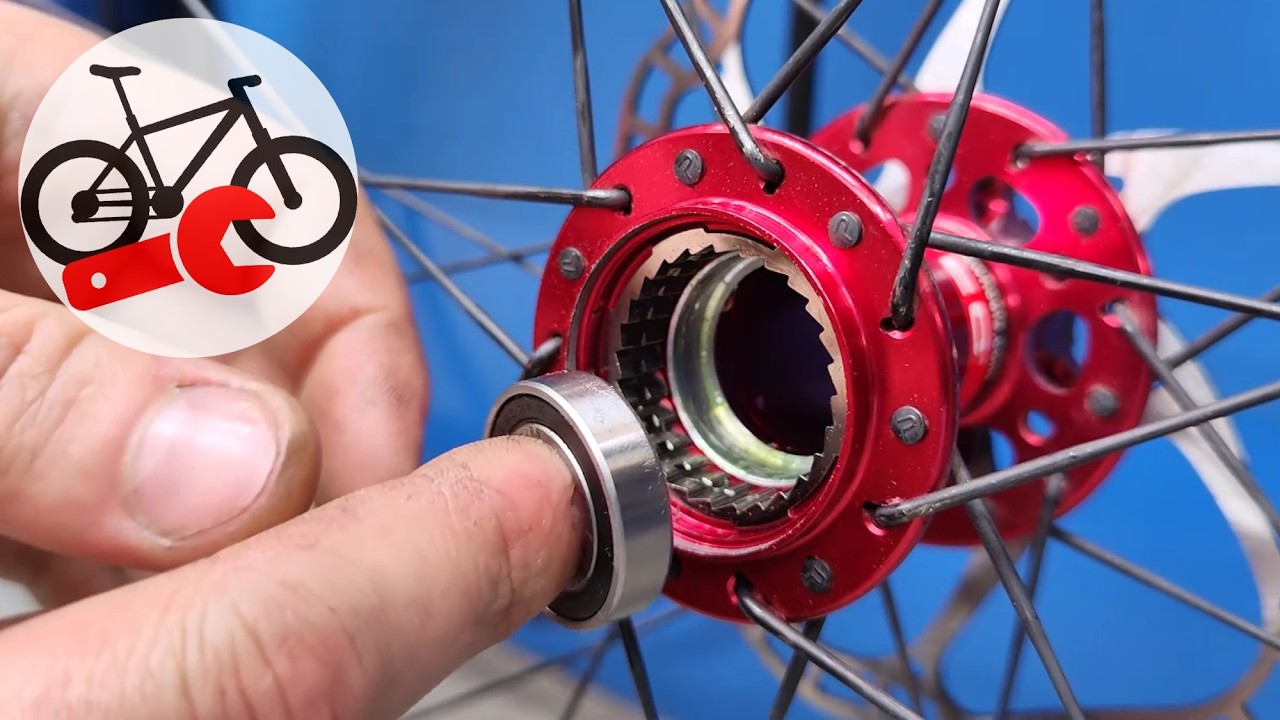 How to replace bike freehub cartridge bearings. Fixing a bicycle wheel. №2