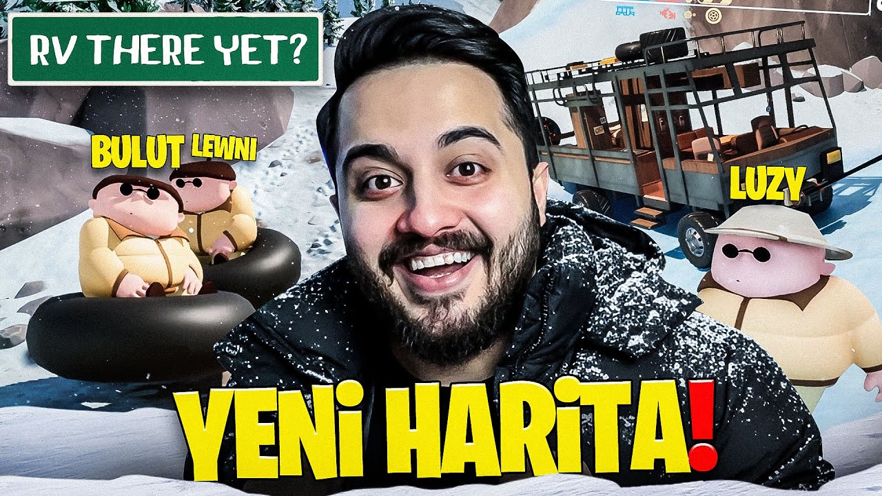 KARAVAN İLE KARLI DAĞLARI AŞIYORUZ! Rv There Yet Yeni Harita