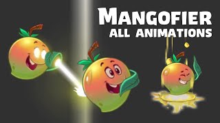 Mangofier All Animations | Plants vs Zombies 2 11.4.1