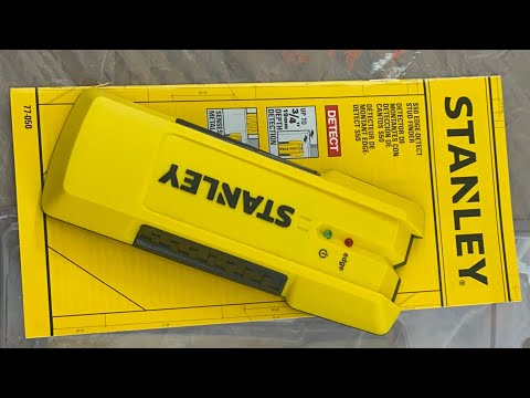 How to use a Stanley Stud Finder | DIY | Short and simple explanation