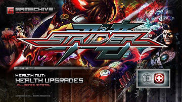 Strider [2014] (Health Nut: All Health Upgrades, 10 Total) PS4 Gamechive