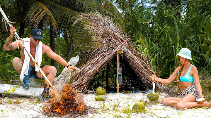 3 días de SUPERVIVENCIA (Sin Comida, Sin Agua, Sin Refugio) en una ISLA con mi Novia