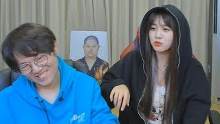 감스트x릴카 먹방 2돈1빨사건 아으..탱구야.. + 카드깡 결과!!