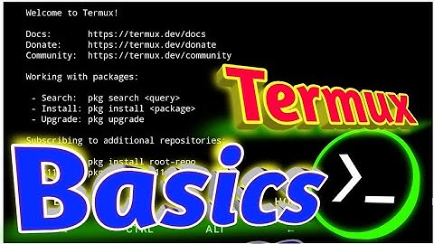 Termux: Basic Commands and Package Management for Beginners