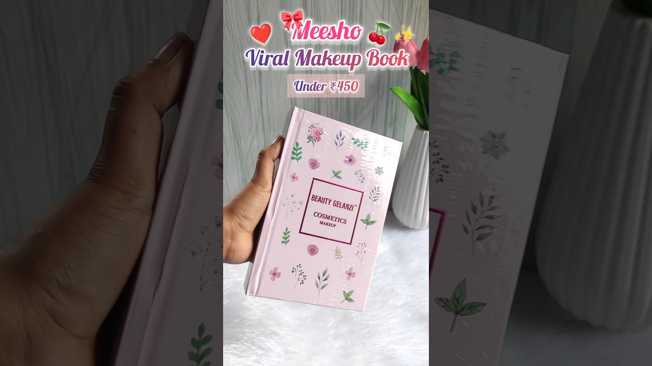 Meesho Viral Makeup Book under ₹450 