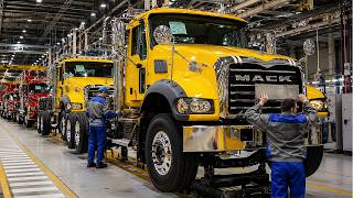 Inside the Mack Anthem Mega Factory — How Massive Trucks Are Built