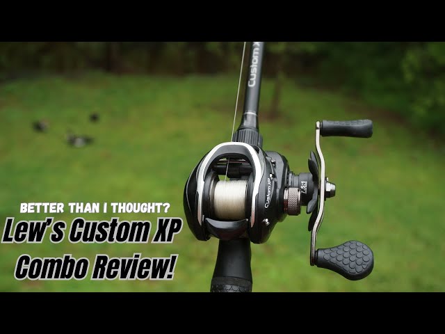 custom baitcaster combo F-117 Rod Lunkerhunt smooth 8 Lew's Custom XP Combo Review