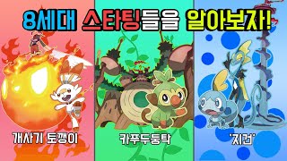 굿바이 소드실드! 8세대 스타팅 포켓몬들에 대해 알아보자!