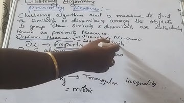 Clustering Algorithms in machine learning -proximity measures|Module 5 vtu syllabus|21cs54|lec-24