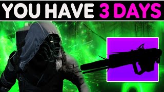 Go And Grab This Rare 1 Of A Kind Weapon Now DO NOT MISS IT! | Destiny 2 Xur Loot by SubZeroSam 4,053 views 4 weeks ago 5 minutes, 3 seconds