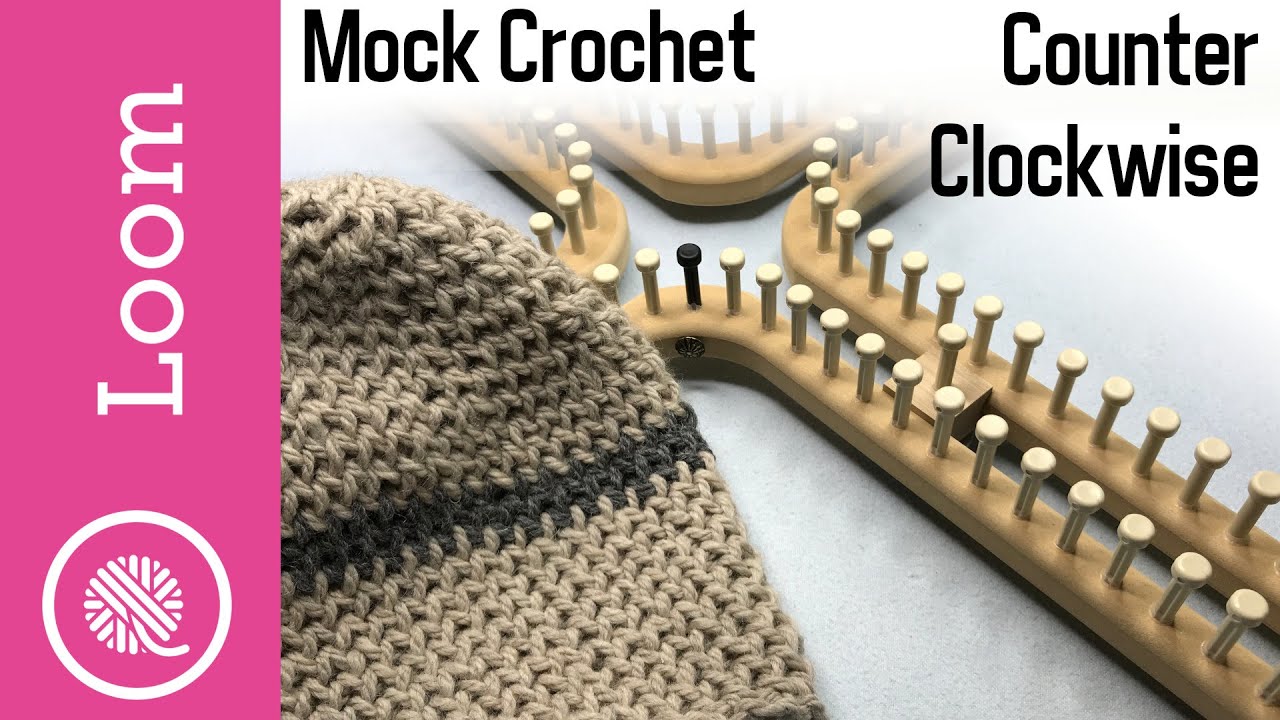 Loom Knit Stitch Mock Crochet