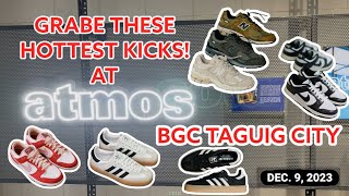 Atmos BGC Taguig | Grab These Hottest Kicks! | Virtual Window Shopping | December 9, 2023