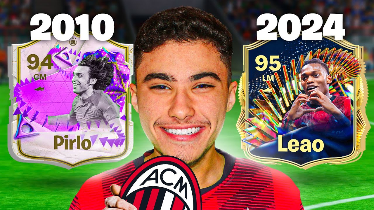 لعبت بتشكيلة Milan التاريخية في الفوت شامبيون