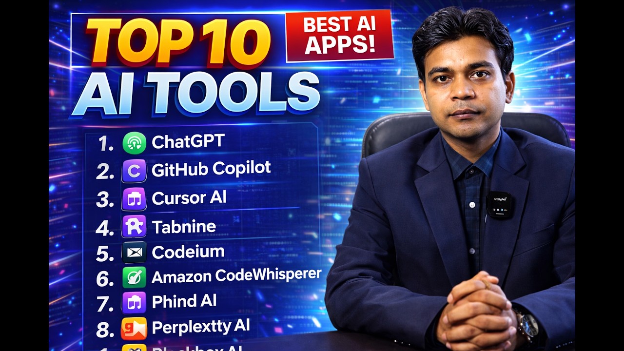 top 10 ai code generator tools to simplify your... 10 Best AI Tools for Developers (Save 10x Coding Time) - YouTube