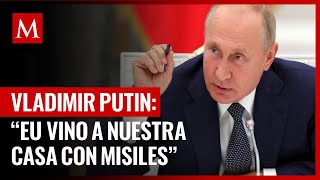 Putin exige garantías de seguridad a EU y le recuerda el conflicto territorial con México