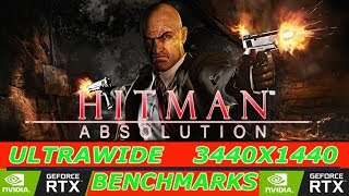 Hitman Absolution - Benchmark With Gameplay - RTX2080ti - i9 9900k - Ultrawide 3440x1440