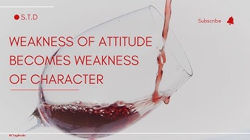 Weakness of attitude becomes weakness of character editorial and emmy