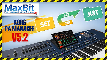 KORG PA Manager v5.2 .SET ➜ .KST format conversion