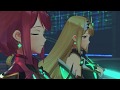 Xenoblade chronicles 2 cutscene 133  rex pyra mythra and  english