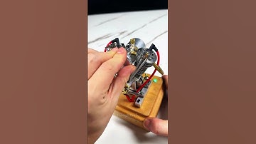 MUSA Hoglet V-twin Engine Mini 4-Stroke V2 Gasoline Engine #shorts #science #scienceproject