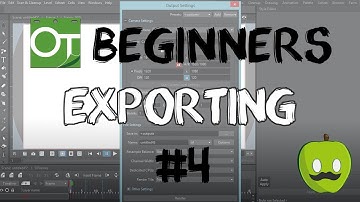 Opentoonz 1.2 - Exporting and Sound
