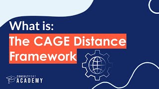 What is: The CAGE Distance Framework? | Internationalization Strategy Course