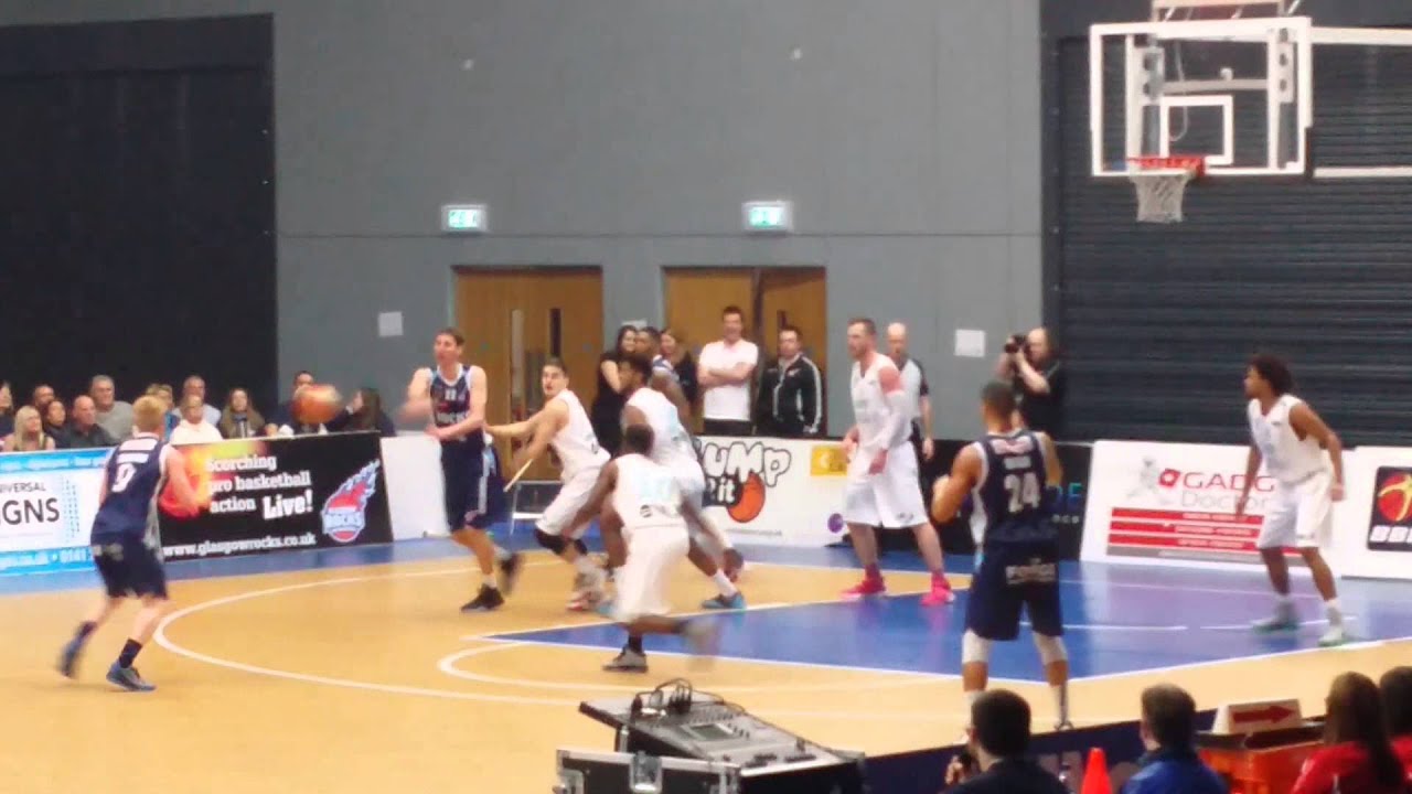 Glasgow Rocks - Jonny Bunyan - home against Surrey Scorchers 🏀 07/0/2016
