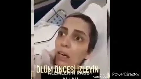 Женщина видит Ангела смерти перед смертью.