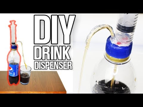 How To Make A Drink Dispenser - DIY Drink Life Hacks