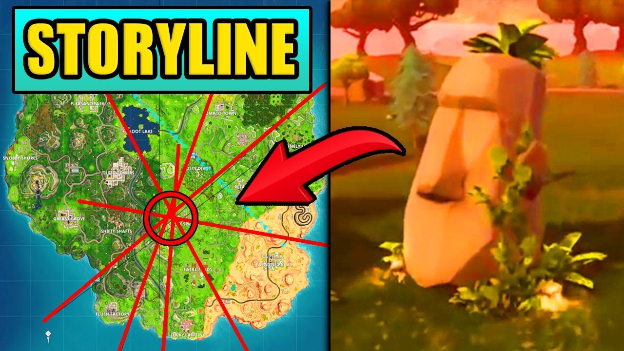 fortnite season 5 storyline stone faces solved salty springs getting replaced - all stone face locations fortnite