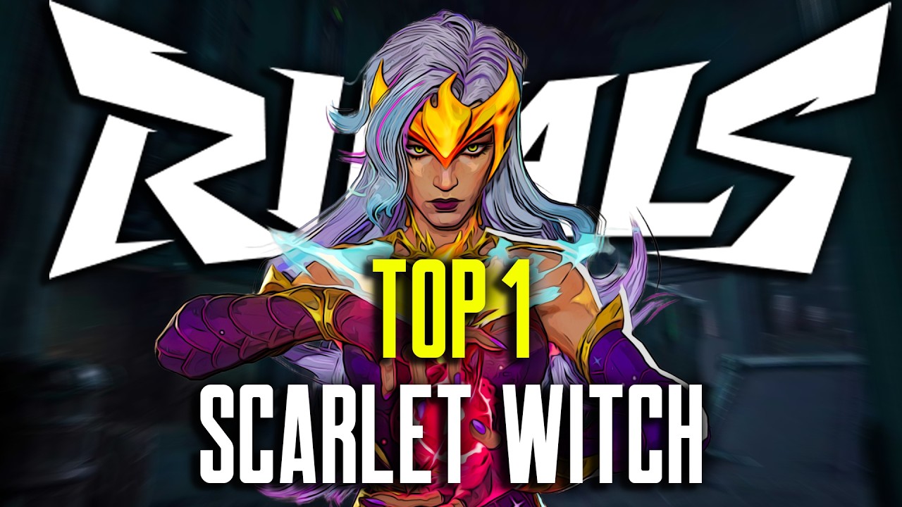 TOP 1 SCARLET WITCH | CherryColaFPS | MARVEL RIVALS COMPETITIVE
