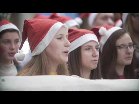 Співочий флешмоб в рамках акції Миколай Про Тебе не Забуде 2016