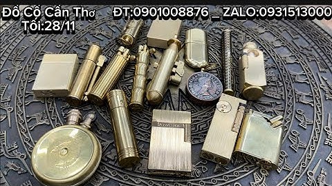 Bật lửa độc lạ _ Bật lửa xăng đá _ Bật lửa cổ . #đồcổcầnthơ #batluaco #batluadocla