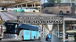 ¡Conociendo el Volvo 9900 Europeo y las centrales de autobuses de España! | Russo Busman