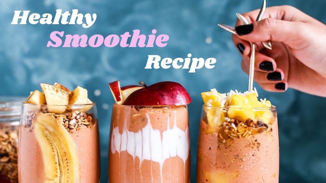 Ramadan Recipes | Healthy Smoothies for Sahoor - YouTube