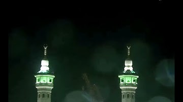 امطار الحرم المكي مع ايات عطرة للشيخ ياسر الدوسري. من سورة الأعراف  21 محرم.  1444.يوم الجمعة