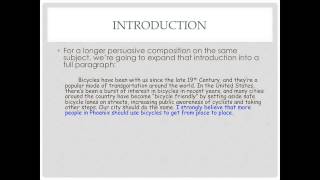 Persuasive Writing, Part 2