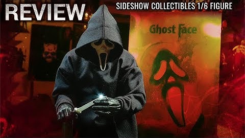 REVIEW. GHOSTFACE ( SCREAM ) SIDESHOW COLLECTIBLES 1/6 SCALE FIGURE.