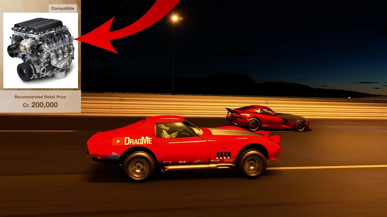 Gran Turismo 7 - New Engine Swap Car! LT5 in a C3 Corvette (HardTop
