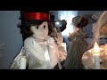 1988 Telco Animated Victorian Couple, Ver Rare Together