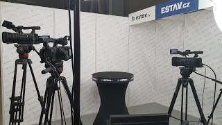 estav.tv – živé vysílání z veletrhu For Arch 2023, PVA Expo Praha, Letňany