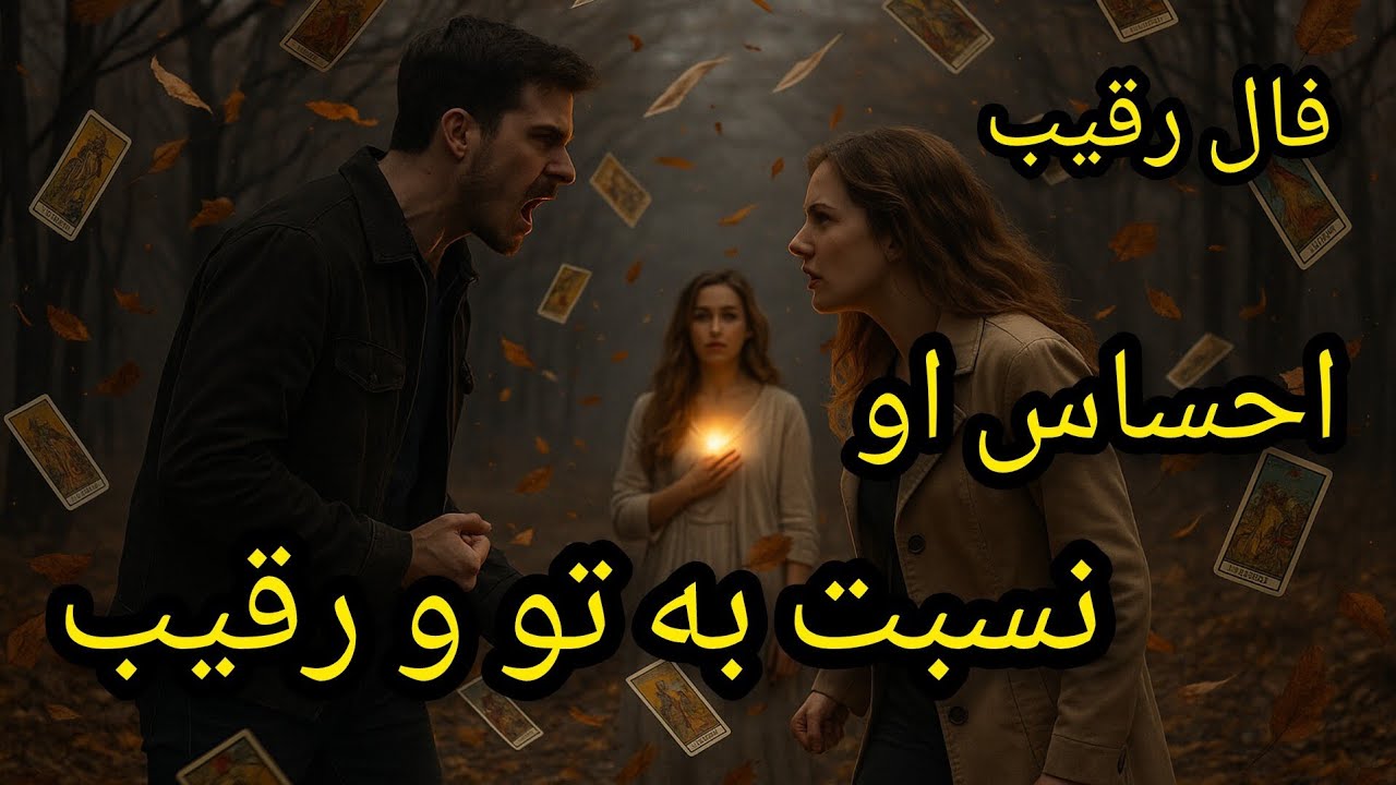 فال تاروت آدم و حوا - فال رقیب احساس او نسبت به تو و رقیب❤️🔑❤️