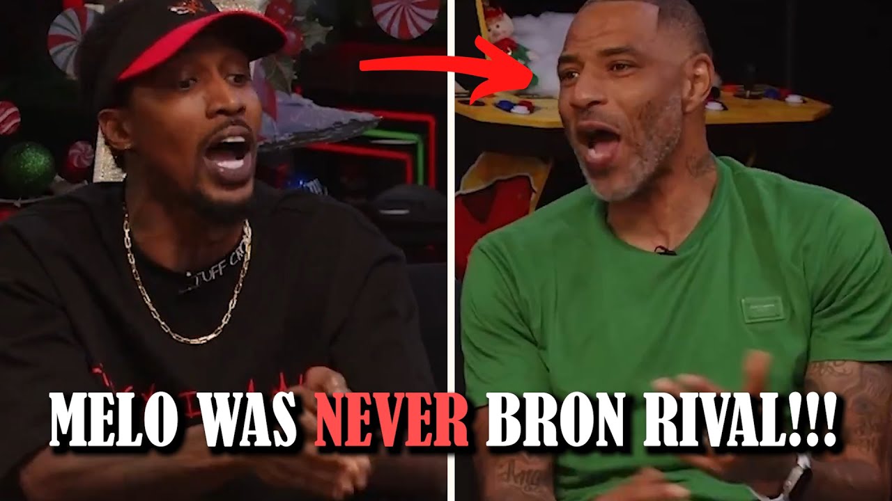 Brandon Jennings SCREAMS Melo Was Never LeBron RIVAL, Kenyon Martin YELLS & Goes Crazy!