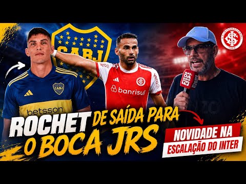 ROCHET DE SAÍDA PARA O BOCA JRS | NOVIDADE NO TIME | JAIRO WINCK