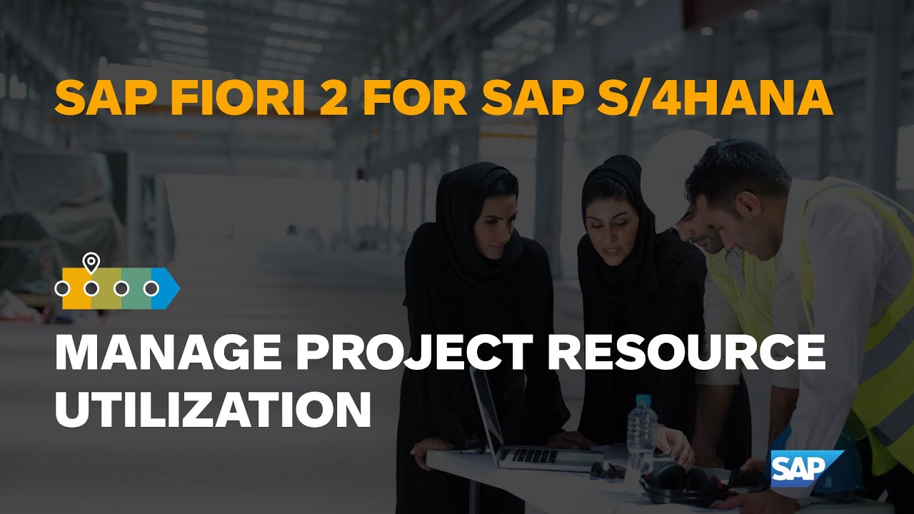 Manage Project Resource Utilization Quickly And Easily Sap Fiori Ux For Sap S 4hana Youtube