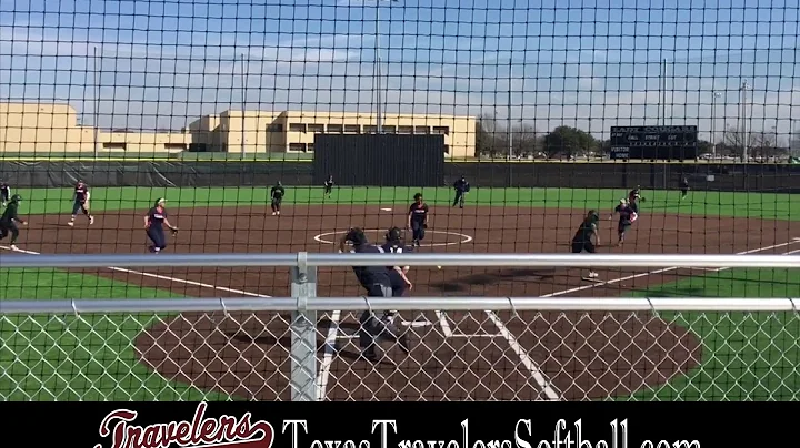 Madison McClarity Performs Well On The Mound At Sachse High School Scrimmage