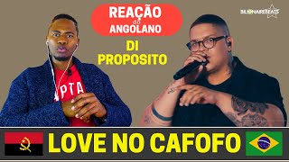 REACT | Di Propósito - Love no Cafofo (Clipe Oficial DVD)