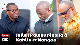 Julien Paluku répond à Kabila, Naanga, M23 et ses alliés : “ Ils vont partir...”
