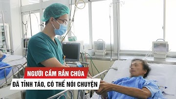 Người đàn ông mang rắn hổ mang chúa vào bệnh viện nói lời cảm ơn